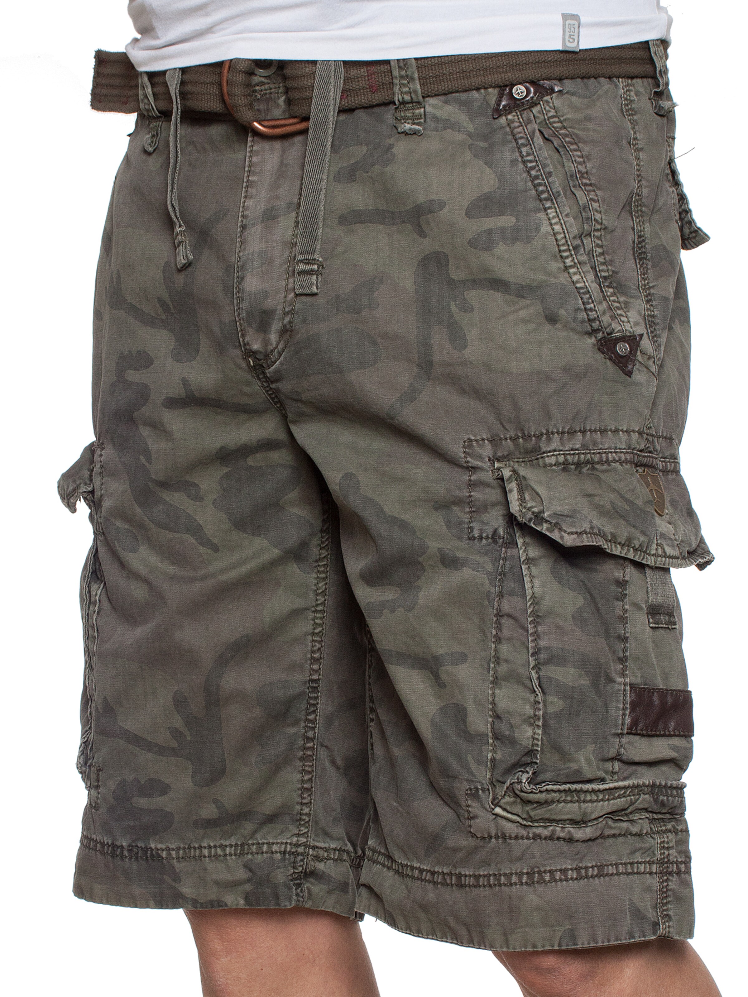 JET LAG Regular Cargohose 'Take Off 7'‌‌‌‌‌ in Grün