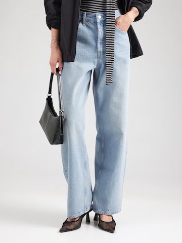 Wide Leg Jean TOPSHOP en bleu : devant
