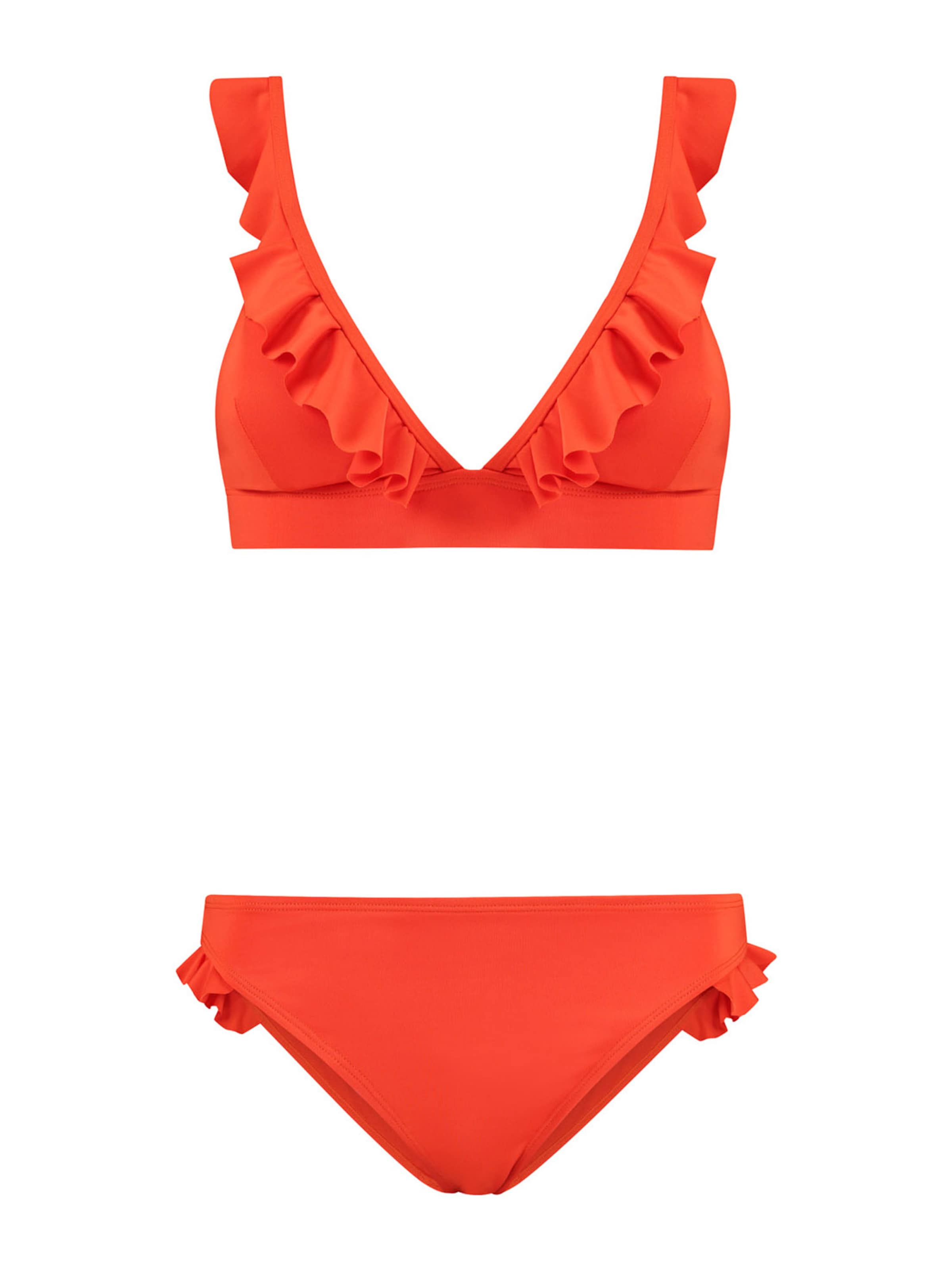 Shiwi Bikini 'BOBBY' in Red: front