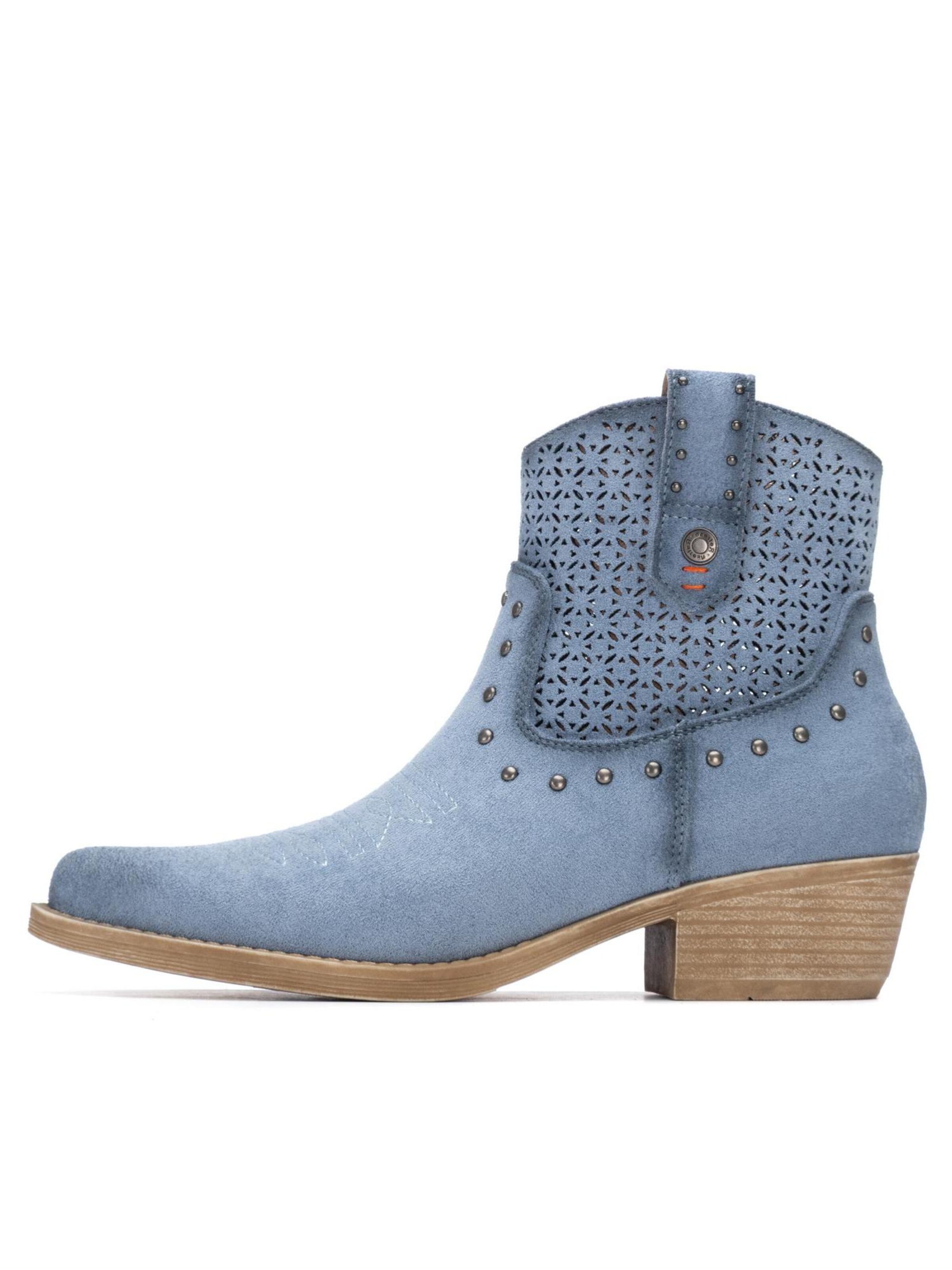 Refresh - Botines en azul: frente