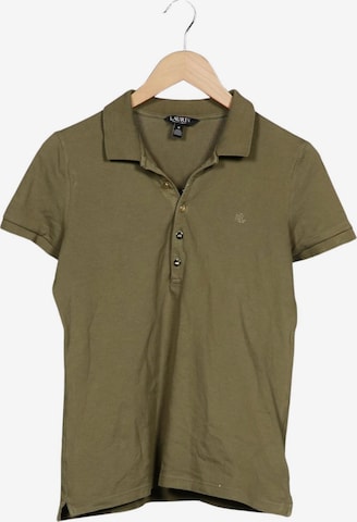 Lauren Ralph Lauren Poloshirt M in Grün: Vorderseite