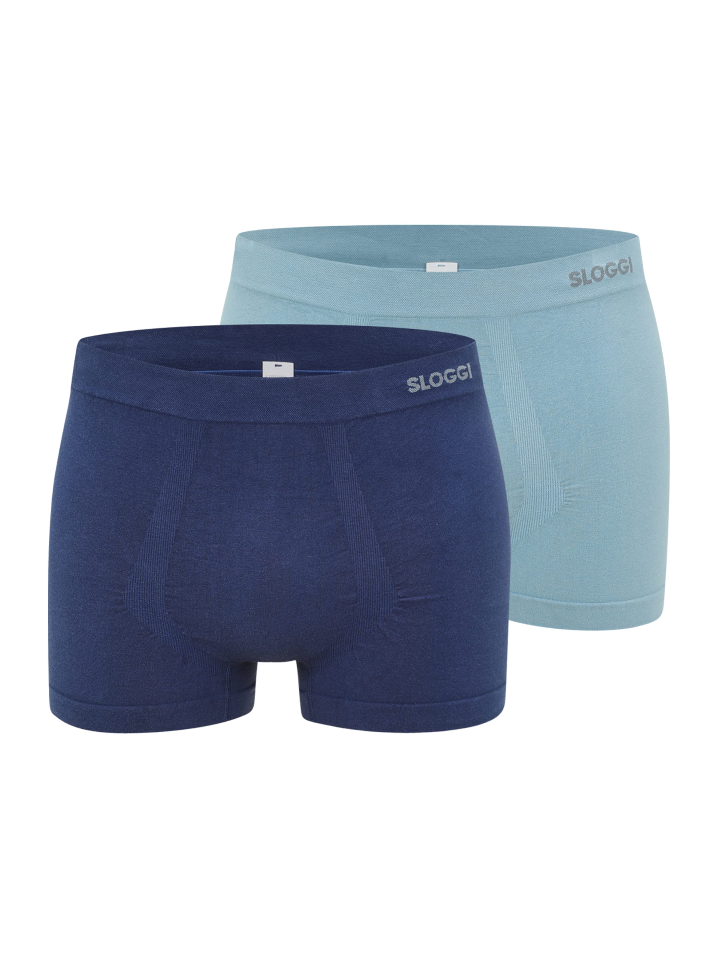 Boxers 'GO' SLOGGI en bleu : devant