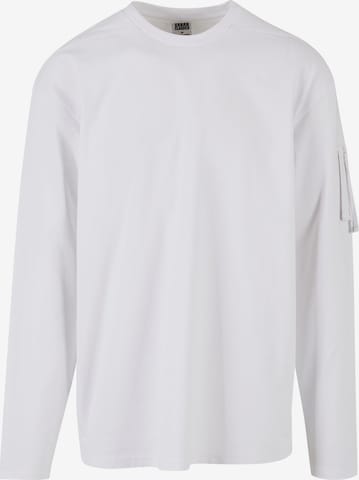 Urban Classics Shirt in Wit: voorkant