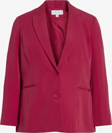 EVOKED Blazer in Red: front