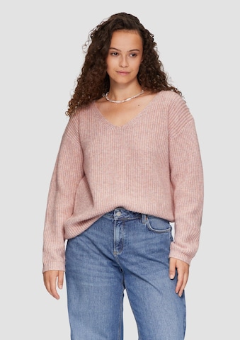 QS Sweater in Pink: front