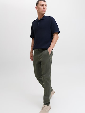 JACK & JONES Slimfit Chino nadrág 'JPSTMARCO JJARTHUR' - szürke