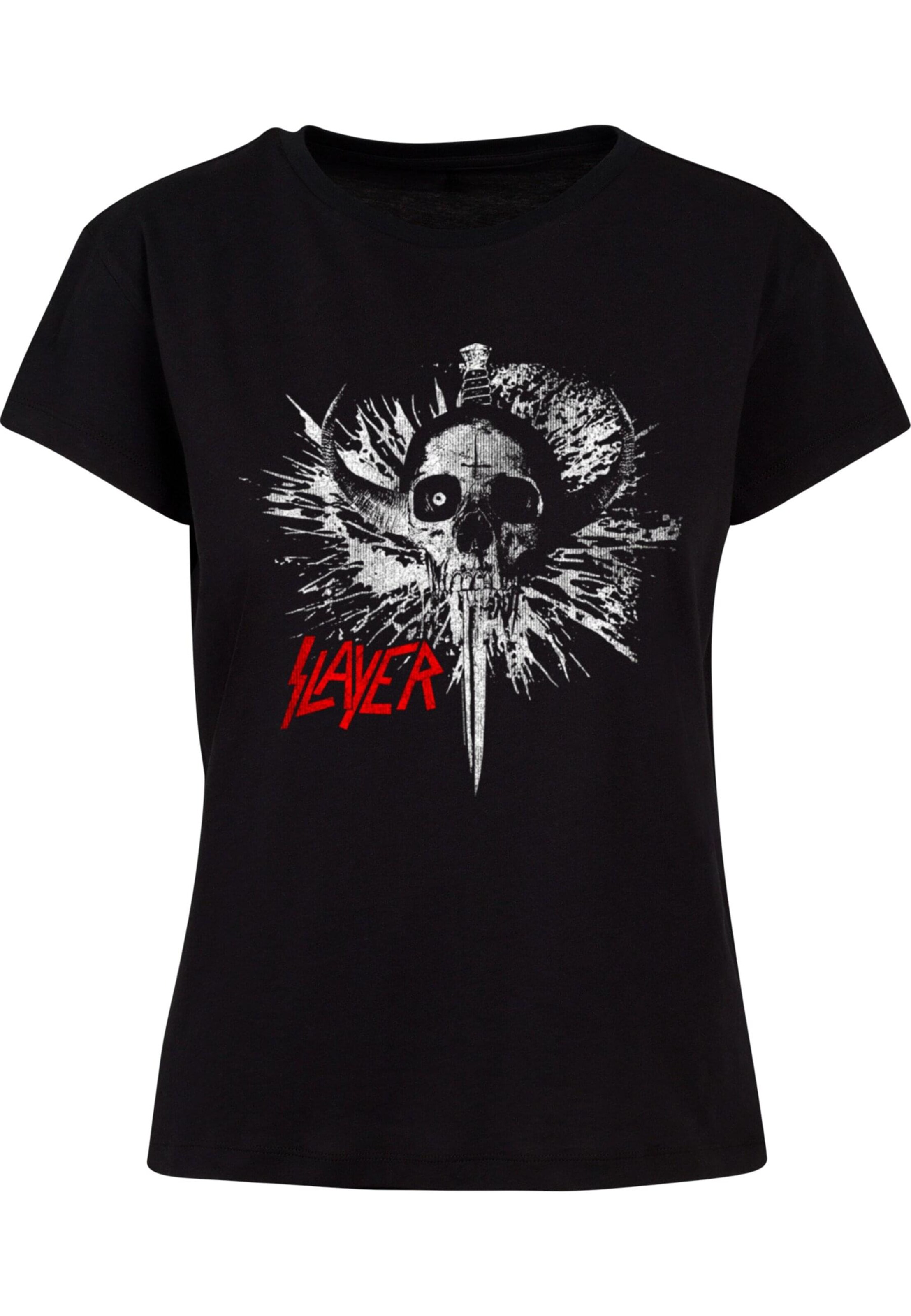 Merchcode Shirt 'Slayer - Death Dagger' in Black: front