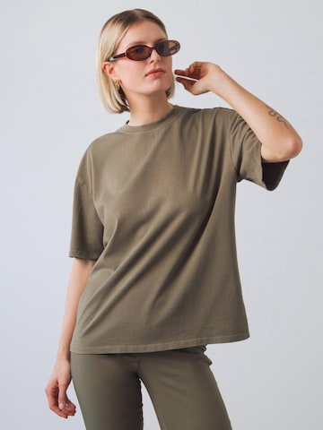 Maglietta 'OG Shirt Women' di Honest Basics in verde