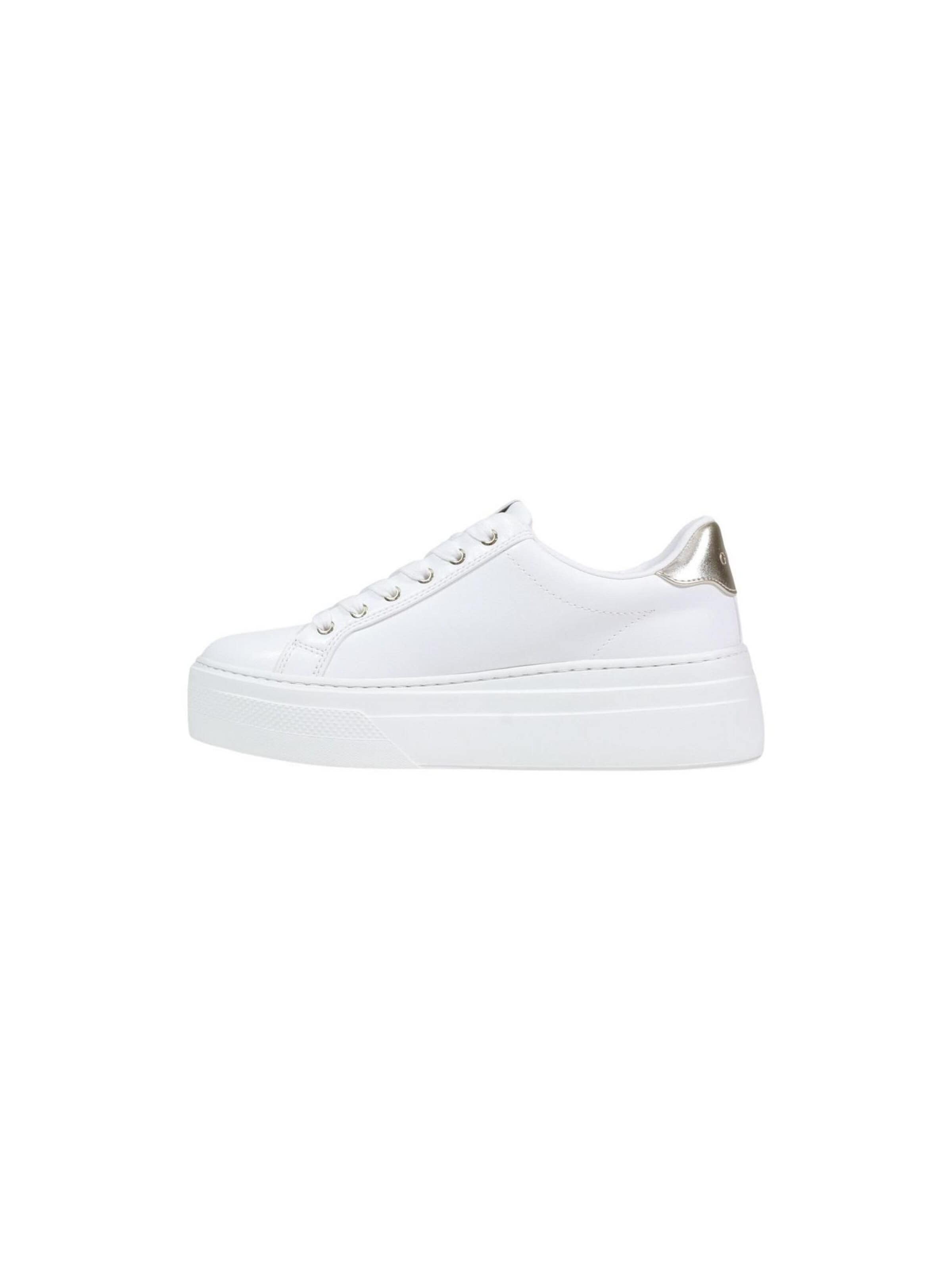 Sneaker bassa 'AMERA FLGAMA ELE12' di GUESS in argento