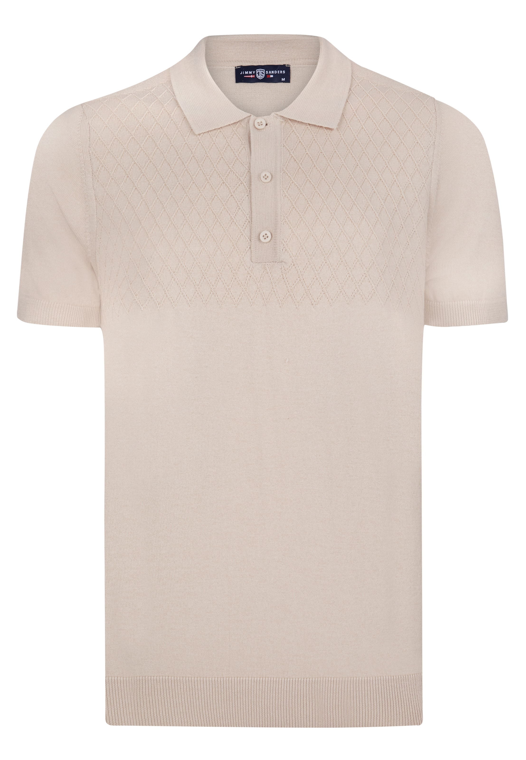 Jimmy Sanders Μπλουζάκι σε μπεζ: μπροστά