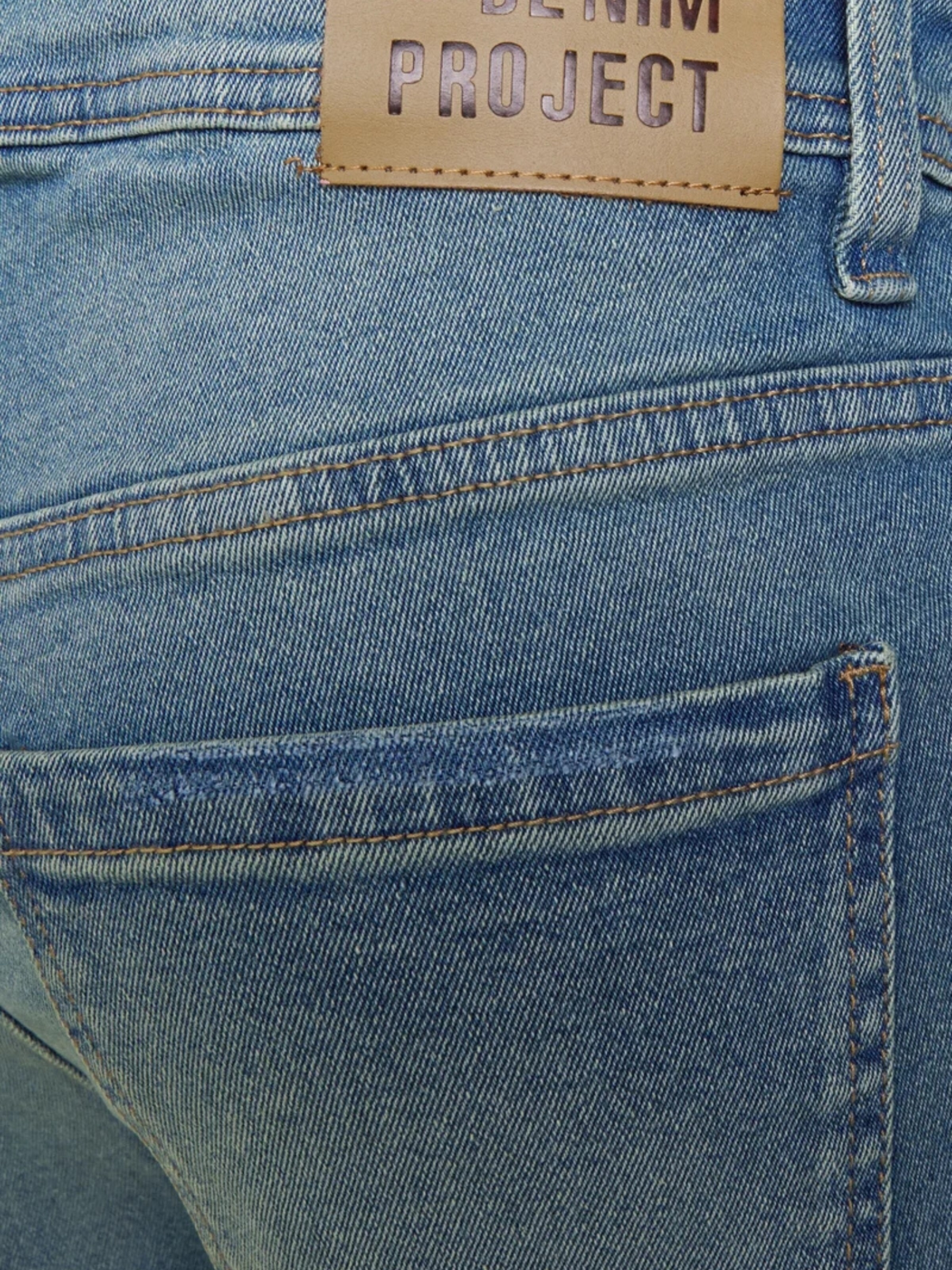 Denim Project Normální Kalhoty ' Mr. Orange ' – modrá