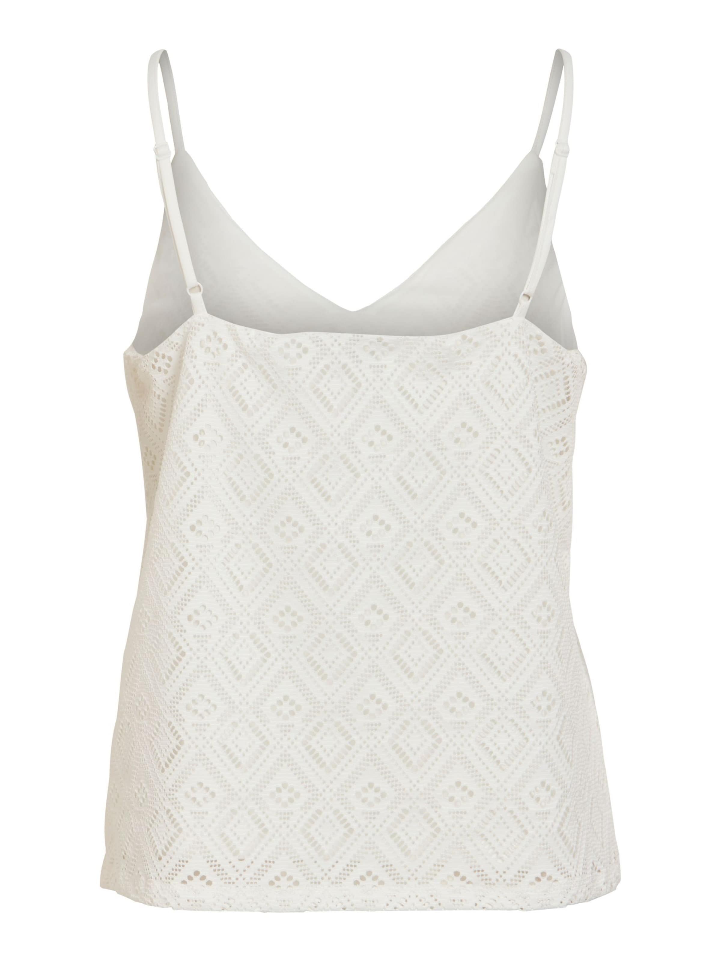 VILA Top 'VINusa' in White