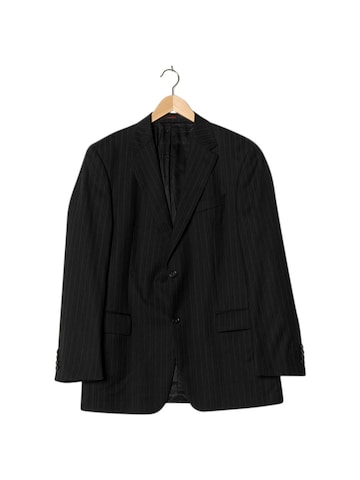 PIERRE CARDIN Suit Jacket in M-L in Black: front