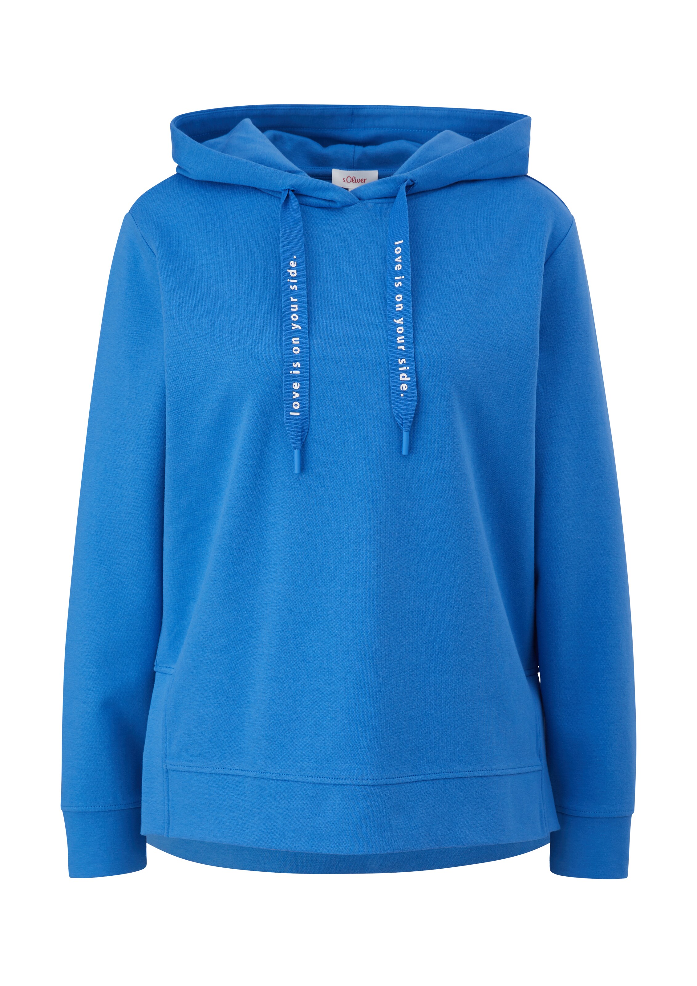 Sweat-shirt s.Oliver en bleu : devant