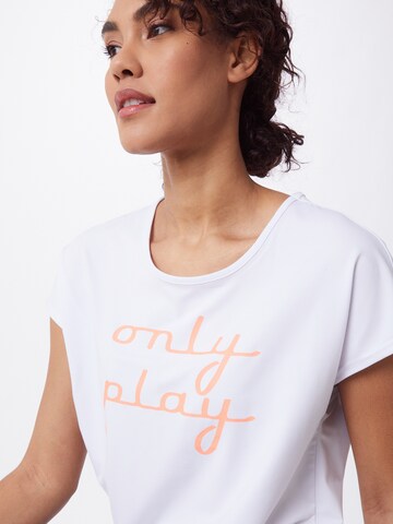 T-shirt fonctionnel ONLY PLAY en blanc