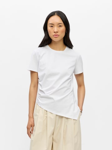 OBJECT T-Shirt 'OBJBelle' in Weiß: Vorderseite