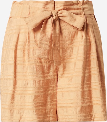 b.young Loose fit Pleat-Front Pants 'IMILO' in Orange: front