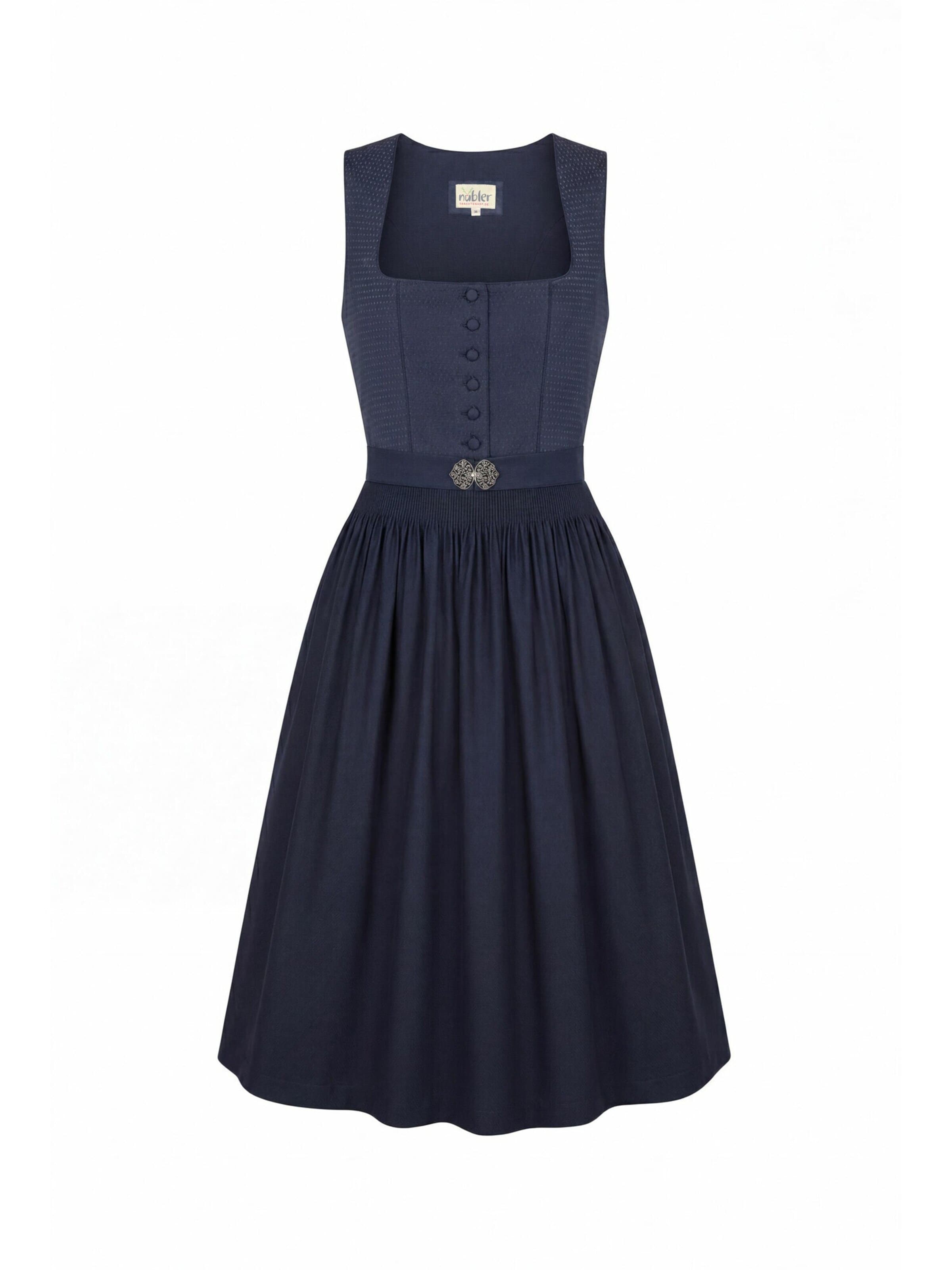 Trachtenhof Nübler Dirndl 'Dirndl midi Klarissa' in 32 in Blue, Item view