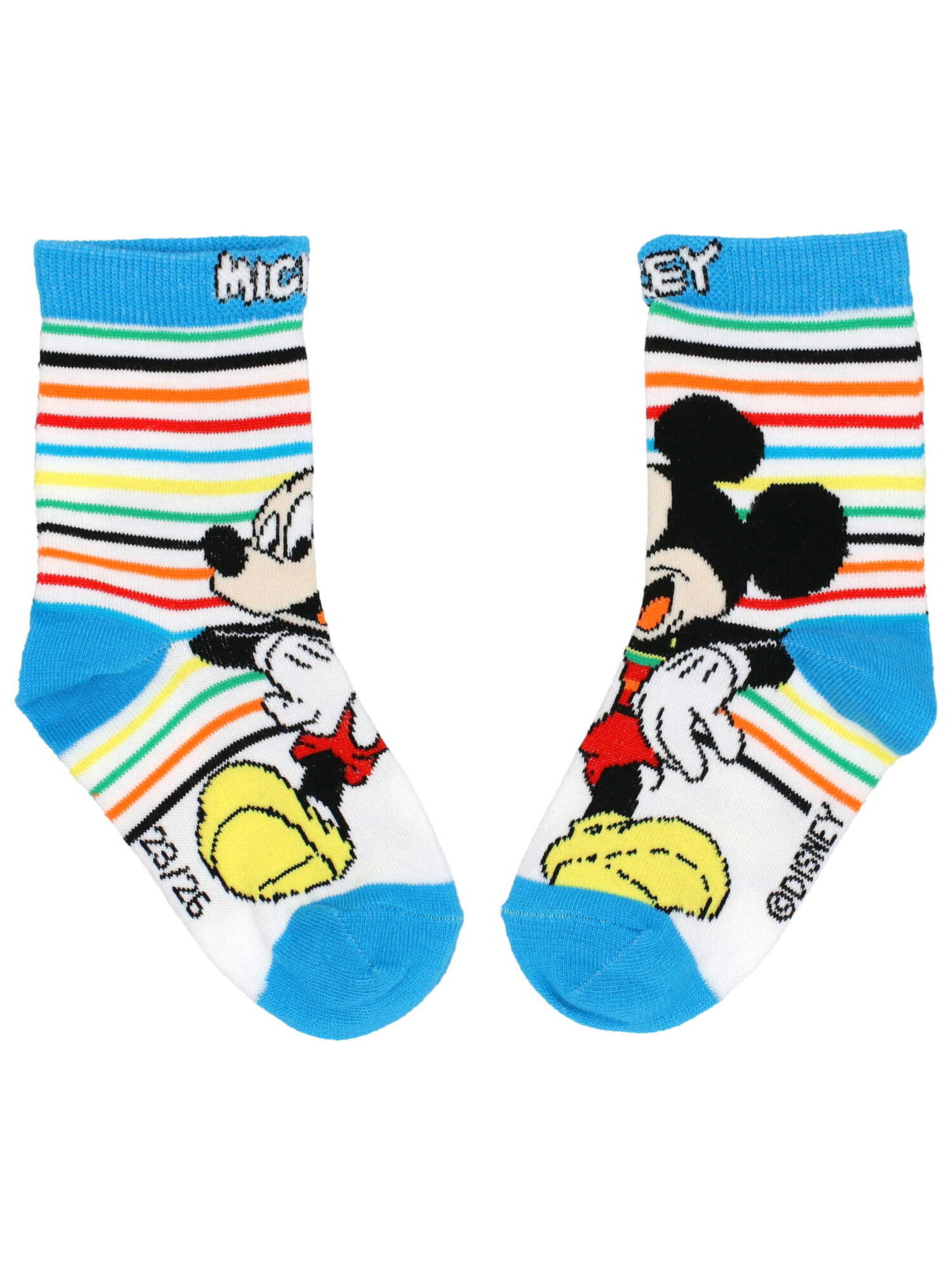 Chaussettes 'Mickey Mouse Pluto' DISNEY en mélange de couleurs