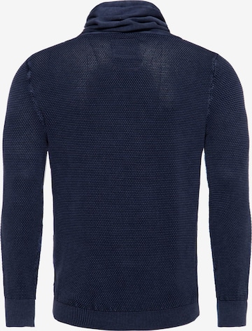 Key Largo Regular fit Sweater 'MST LECH' in Blue