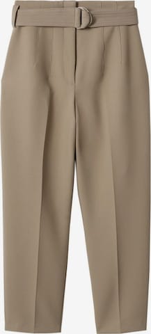 MANGO Loosefit Hose in Beige: predná strana