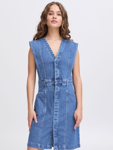 Abito ' CALLY' di ICHI in blu: frontale