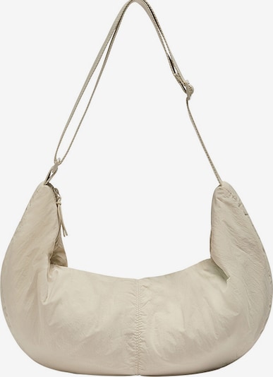 Pull&Bear Sac bandoulière en blanc cassé, Vue avec produit