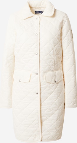 Manteau mi-saison Polo Ralph Lauren en beige : devant