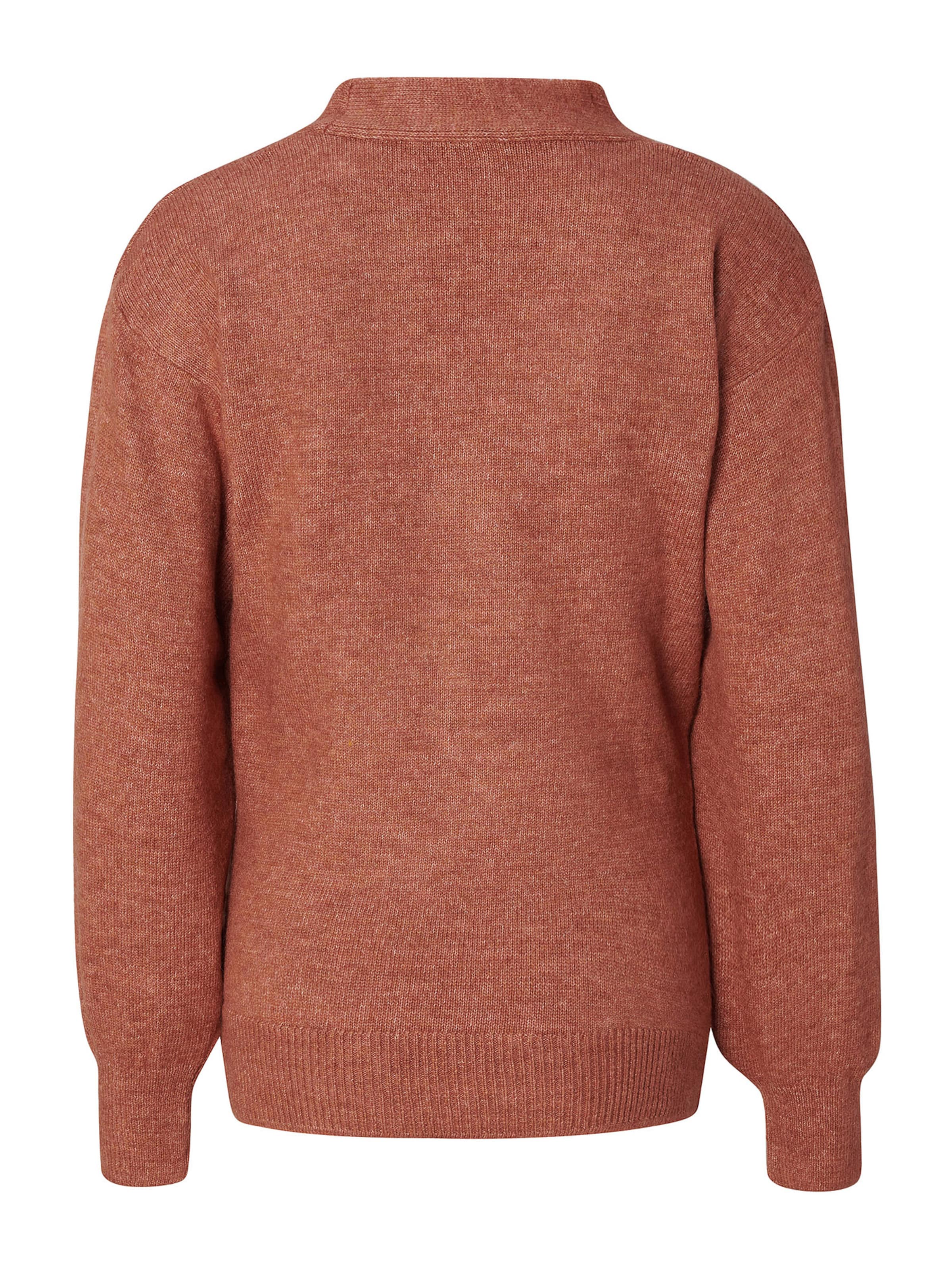 Noppies Gebreid vest 'Cecia' in Bruin