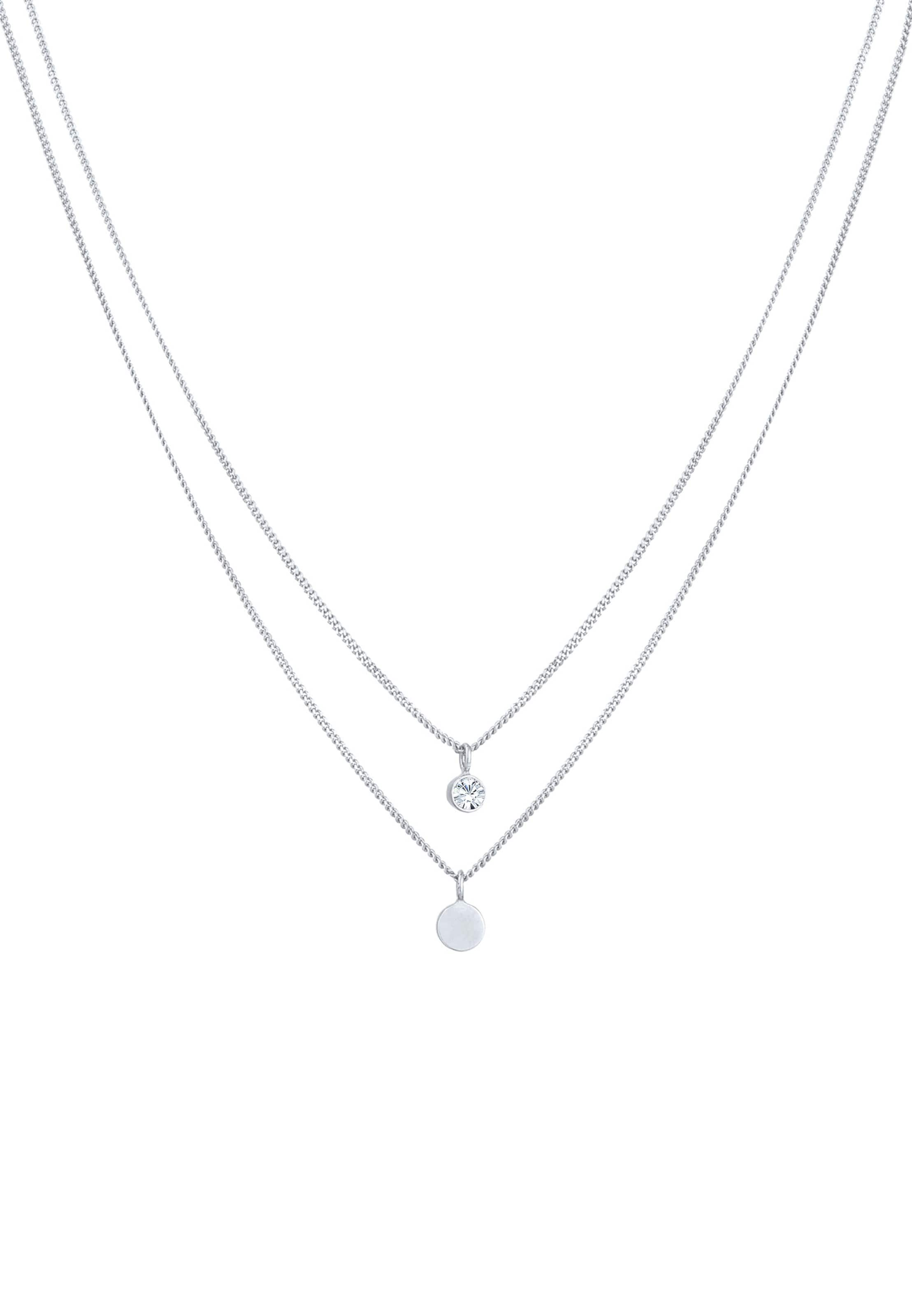 sidabrinė ELLI Grandinėlė 'Plättchen'