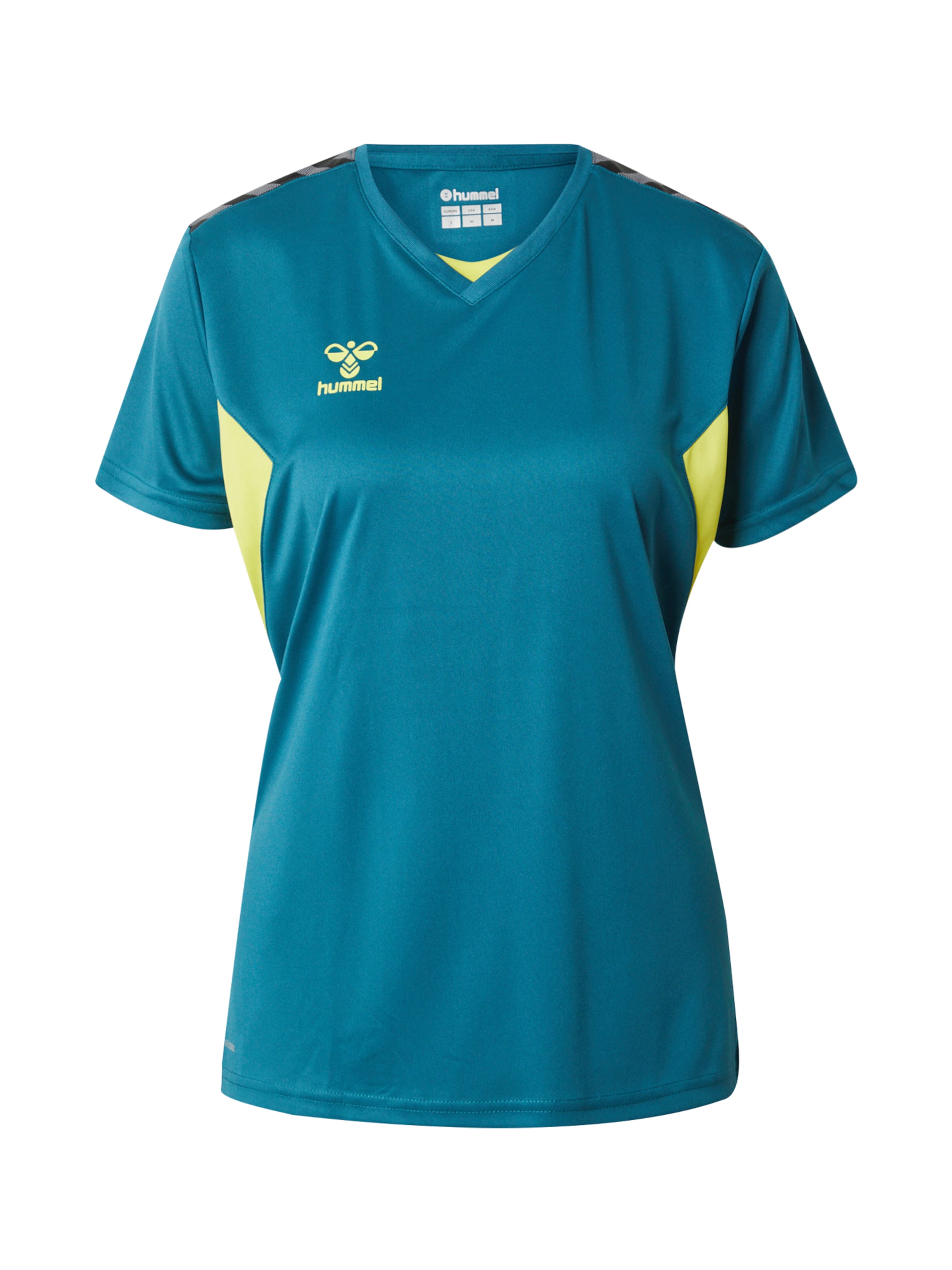 Tricou funcțional 'AUTHENTIC' de la Hummel pe albastru: față