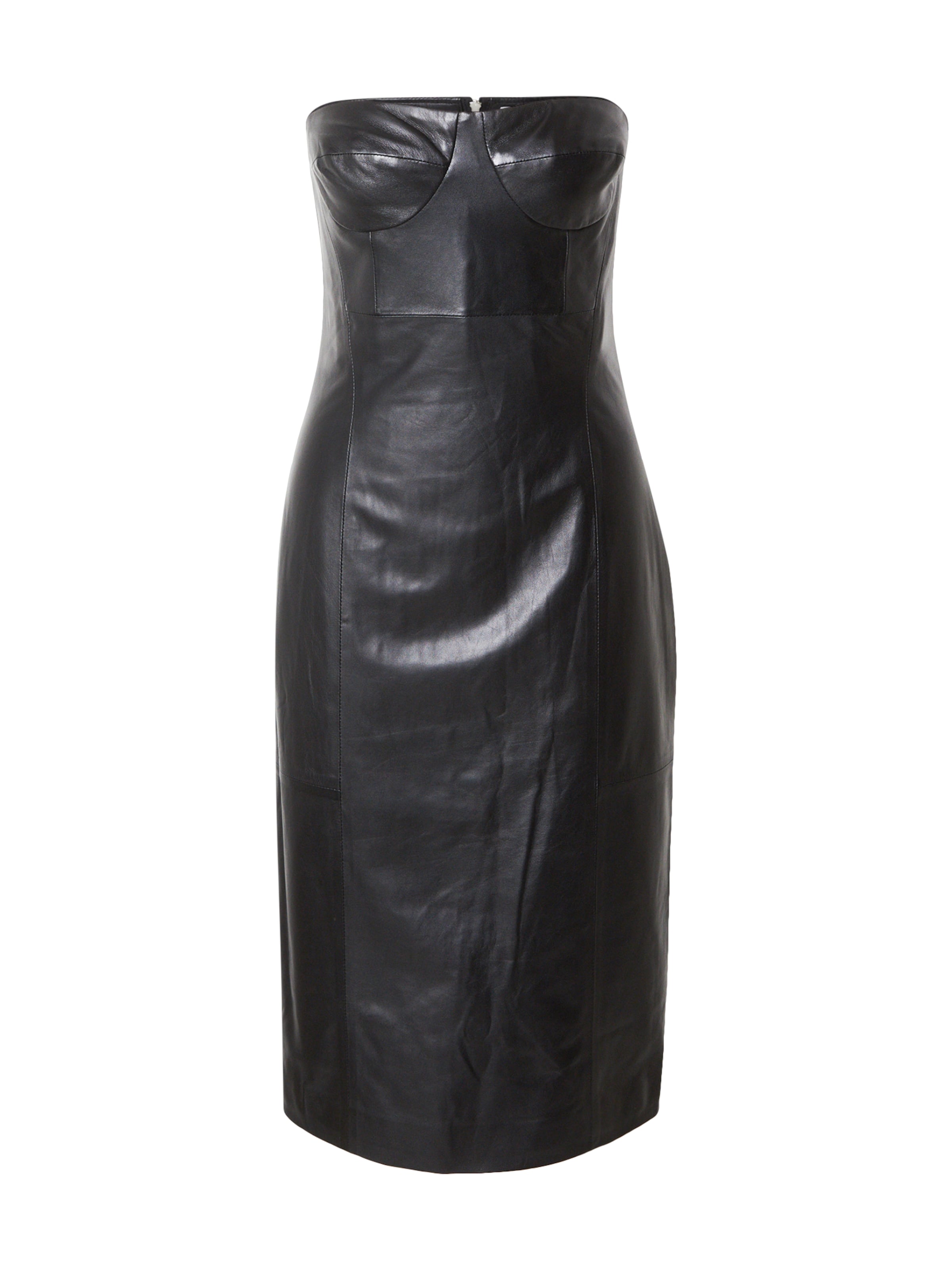 IRO Obleka | črna barva: sprednja stran