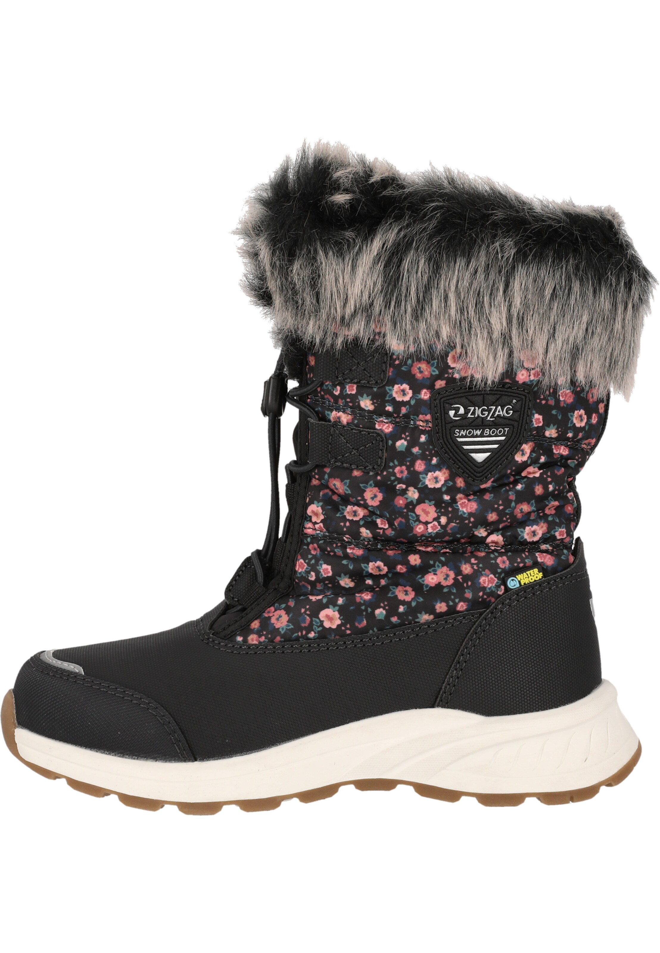ZigZag Snowboots 'Wesend' in Zwart