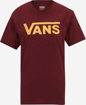 VANS Shirt 'CLASSIC' in Rood: voorkant
