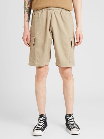 ELLESSE Regular Cargo Pants 'Terence' in Brown: front