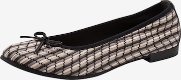 Ballerines Tamaris en noir : devant