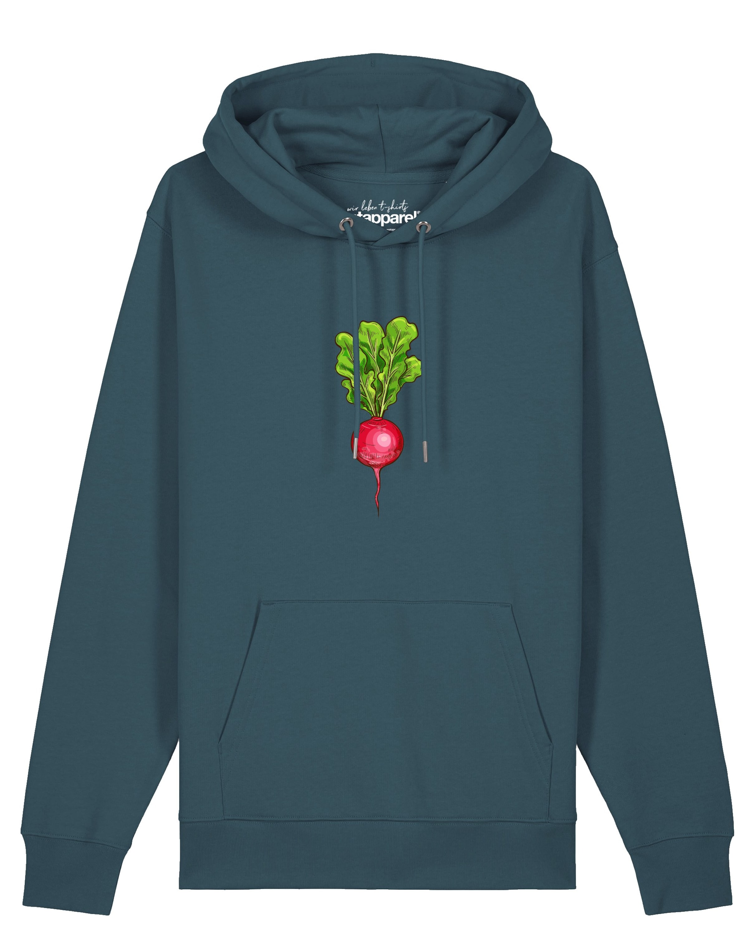 Sweat-shirt 'Radieschen' Watapparel en vert : devant