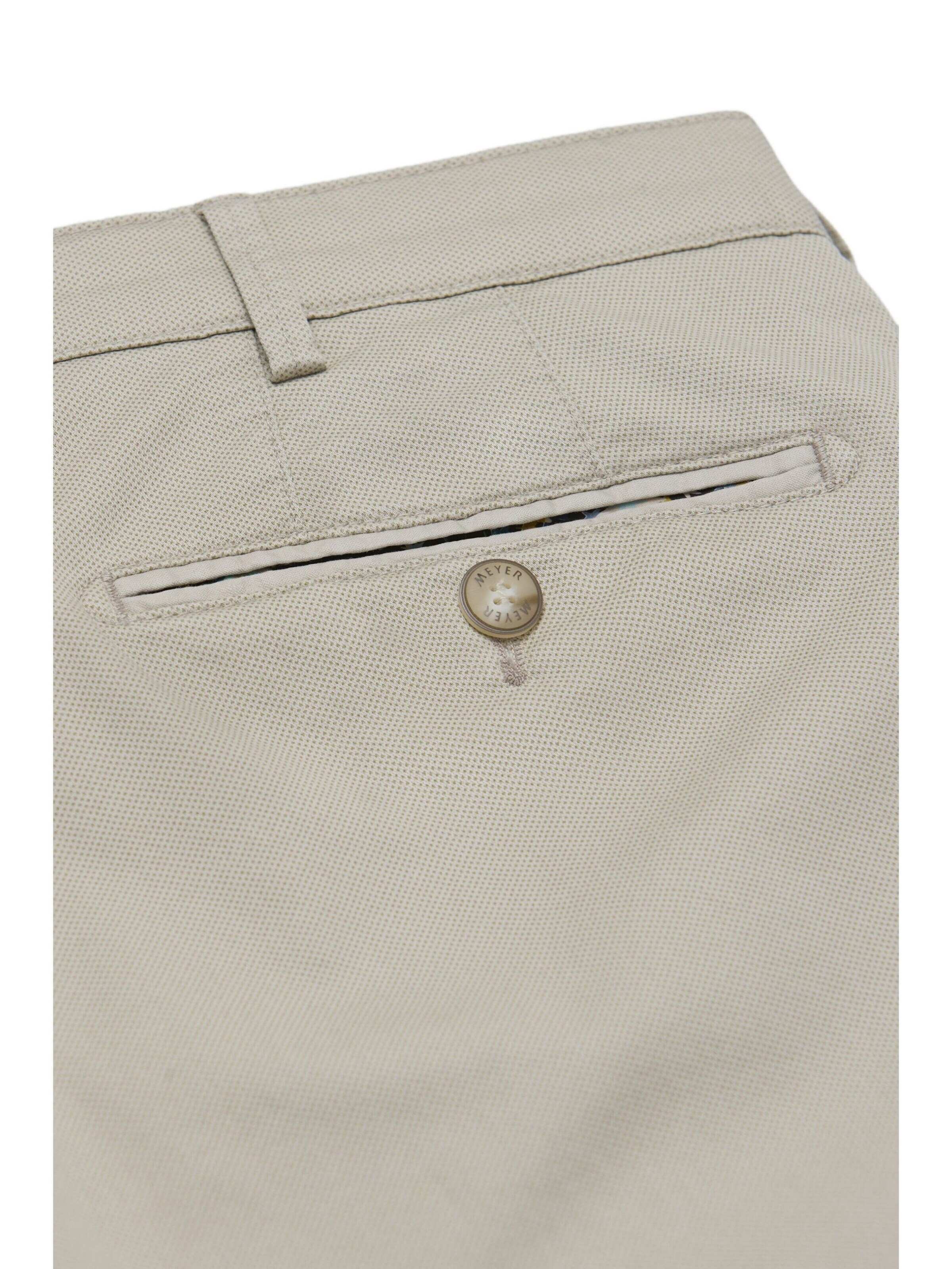 MEYER Regular Chino 'Bonn 1-5075' in Wit