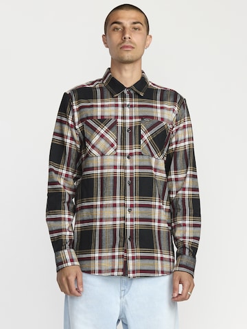 Coupe regular Chemise 'NETASTONE FLANNEL' Volcom en mélange de couleurs : devant
