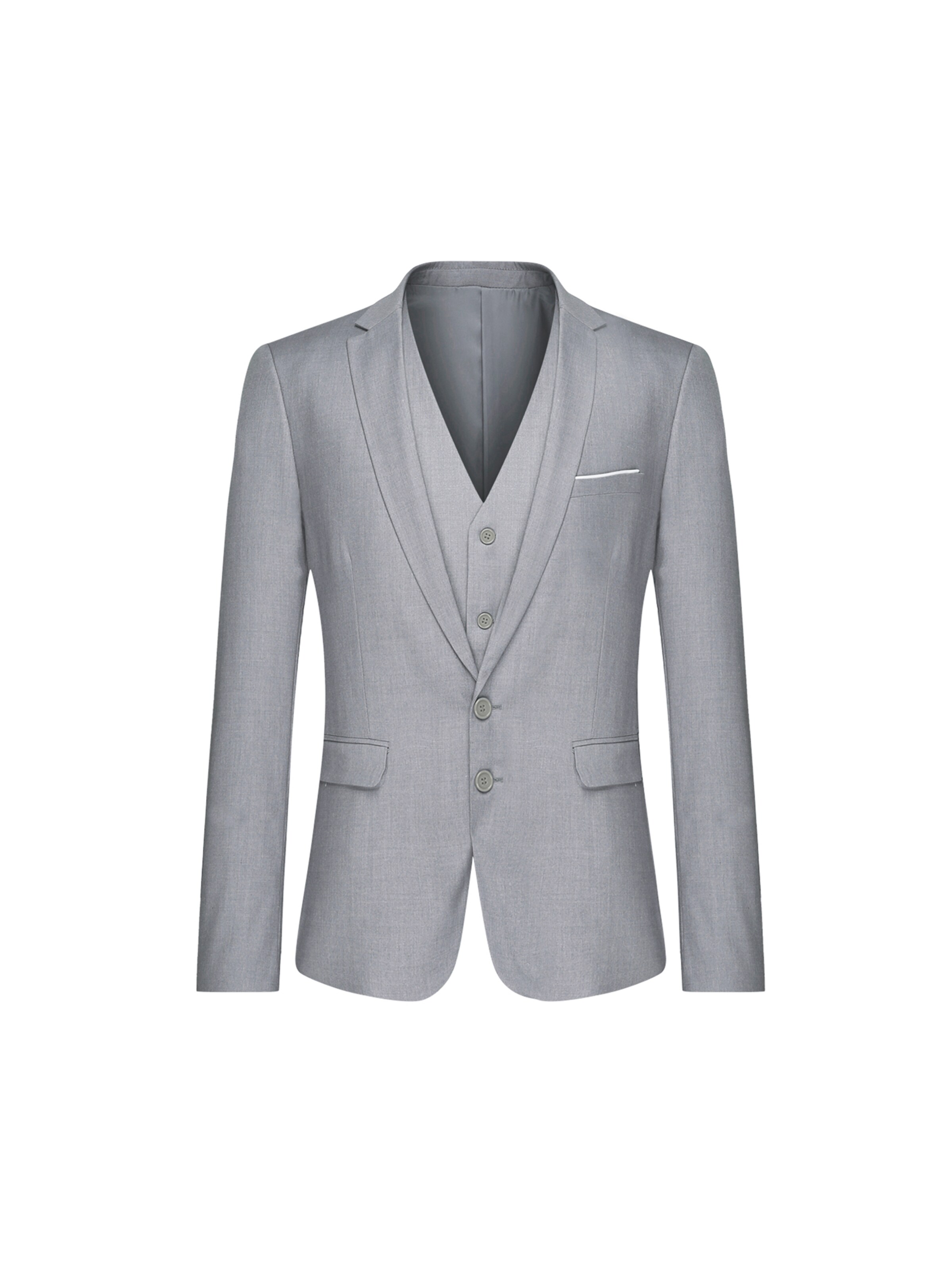 Youthup Slim fit Suit in Grey