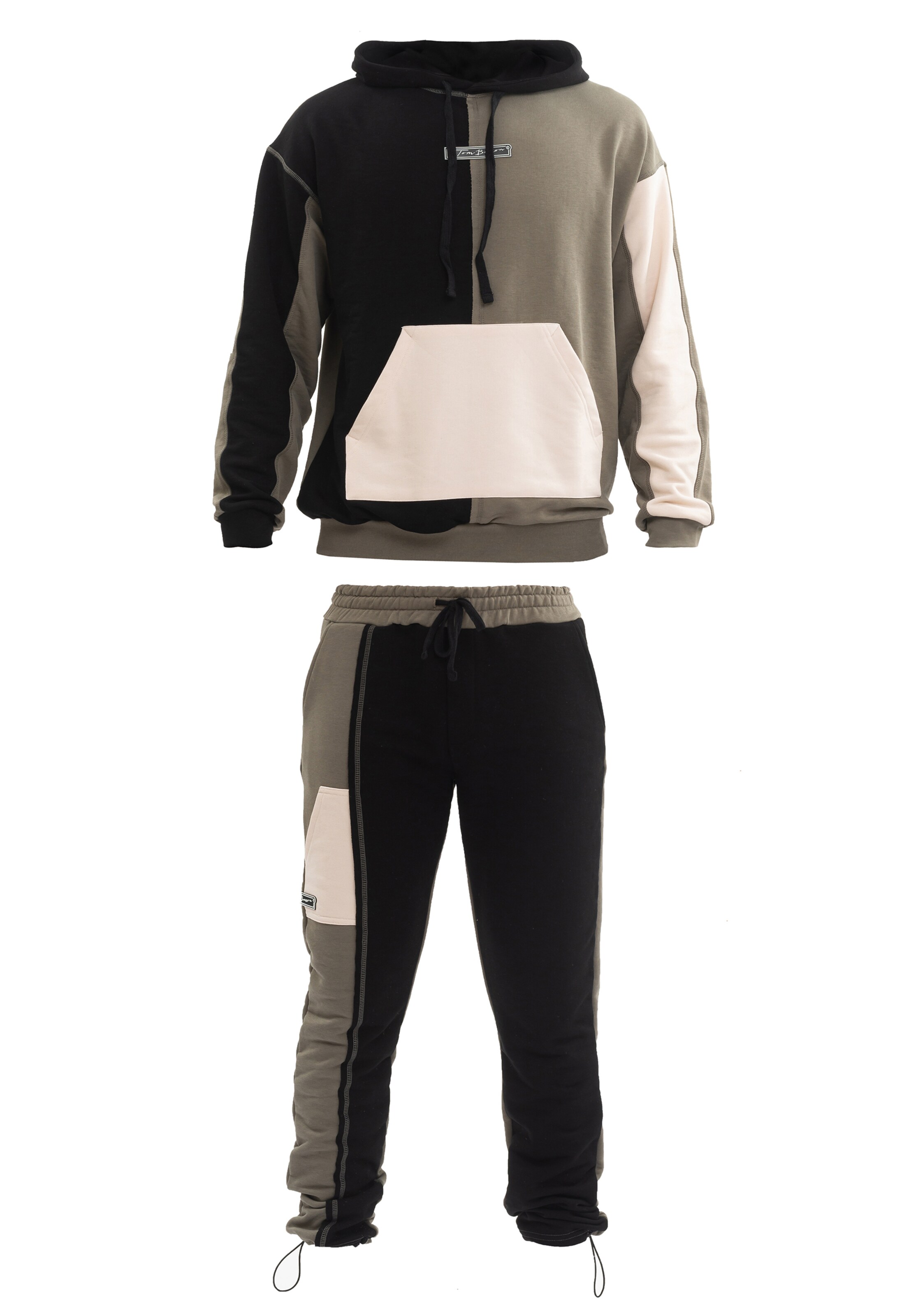 Survêtements Tom Barron en vert : devant