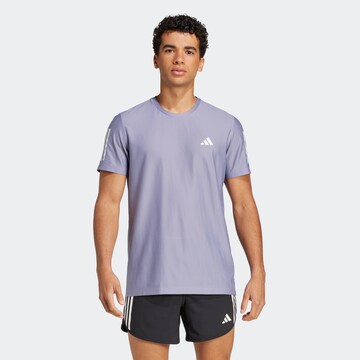 ADIDAS PERFORMANCE Funkční tričko 'Own The Run' – fialová: přední strana