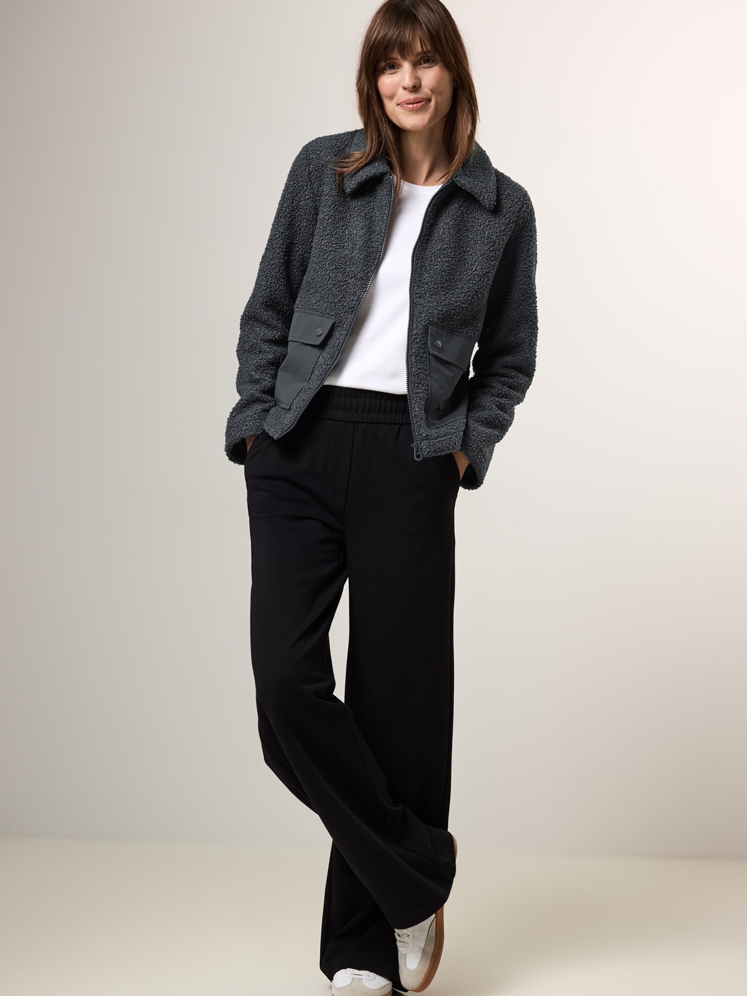 Veste mi saison CECIL en Anthracite ABOUT YOU