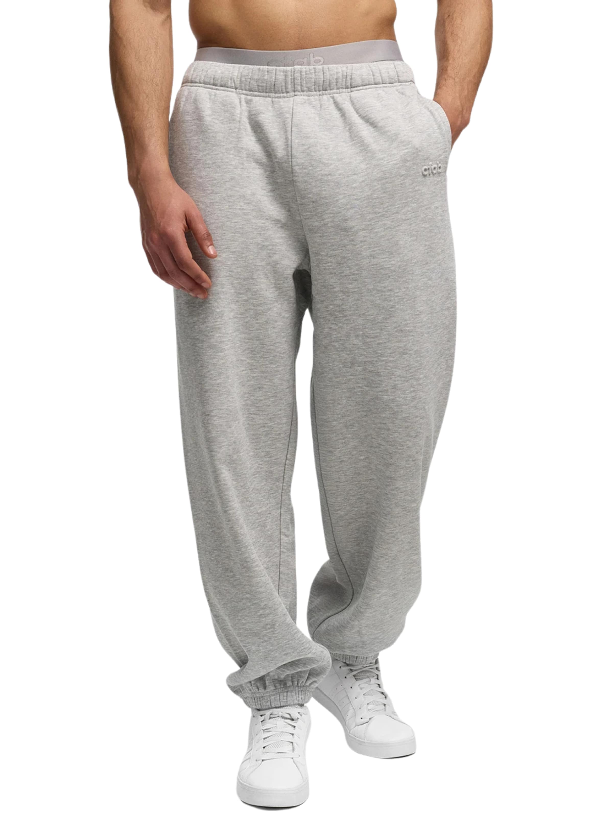 cfab (formerly creamy fabrics) Tapered Hose 'Carrot'‌‌‌‌‌‌‌‌‌‌ in Grau