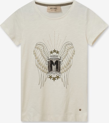 T-shirt MOS MOSH en beige : devant