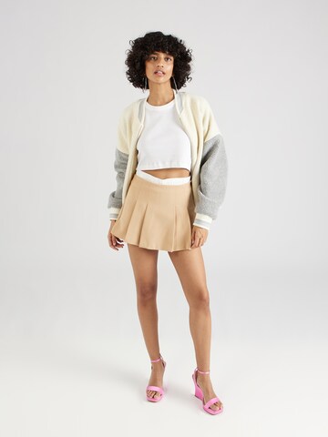 Misspap Rok in Beige