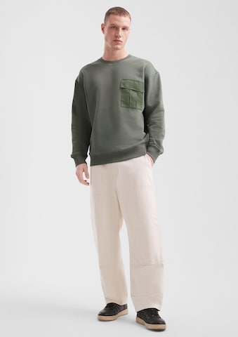 QS Sweatshirt in Grün