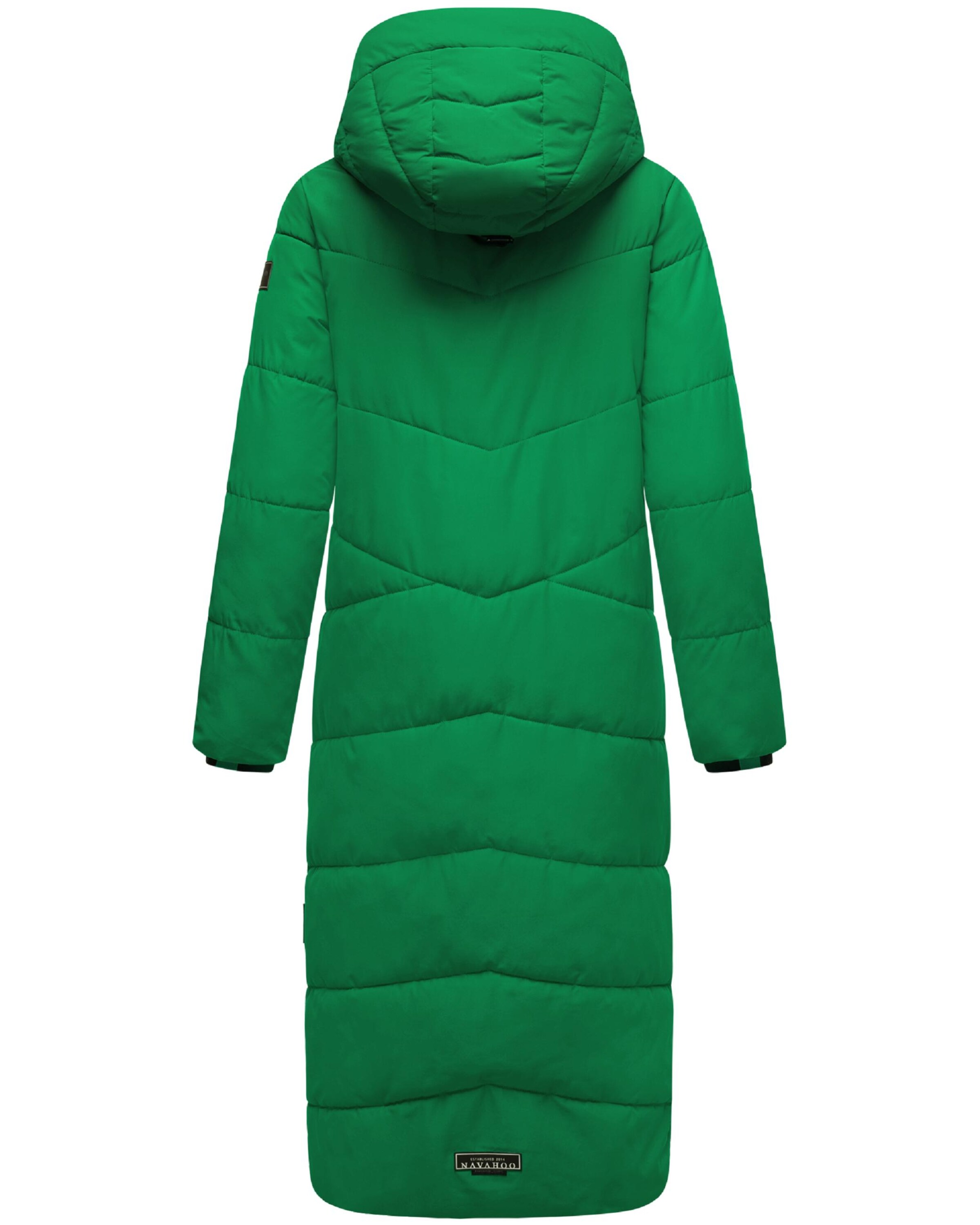 NAVAHOO Wintermantel 'Hingucker XIV' in Groen