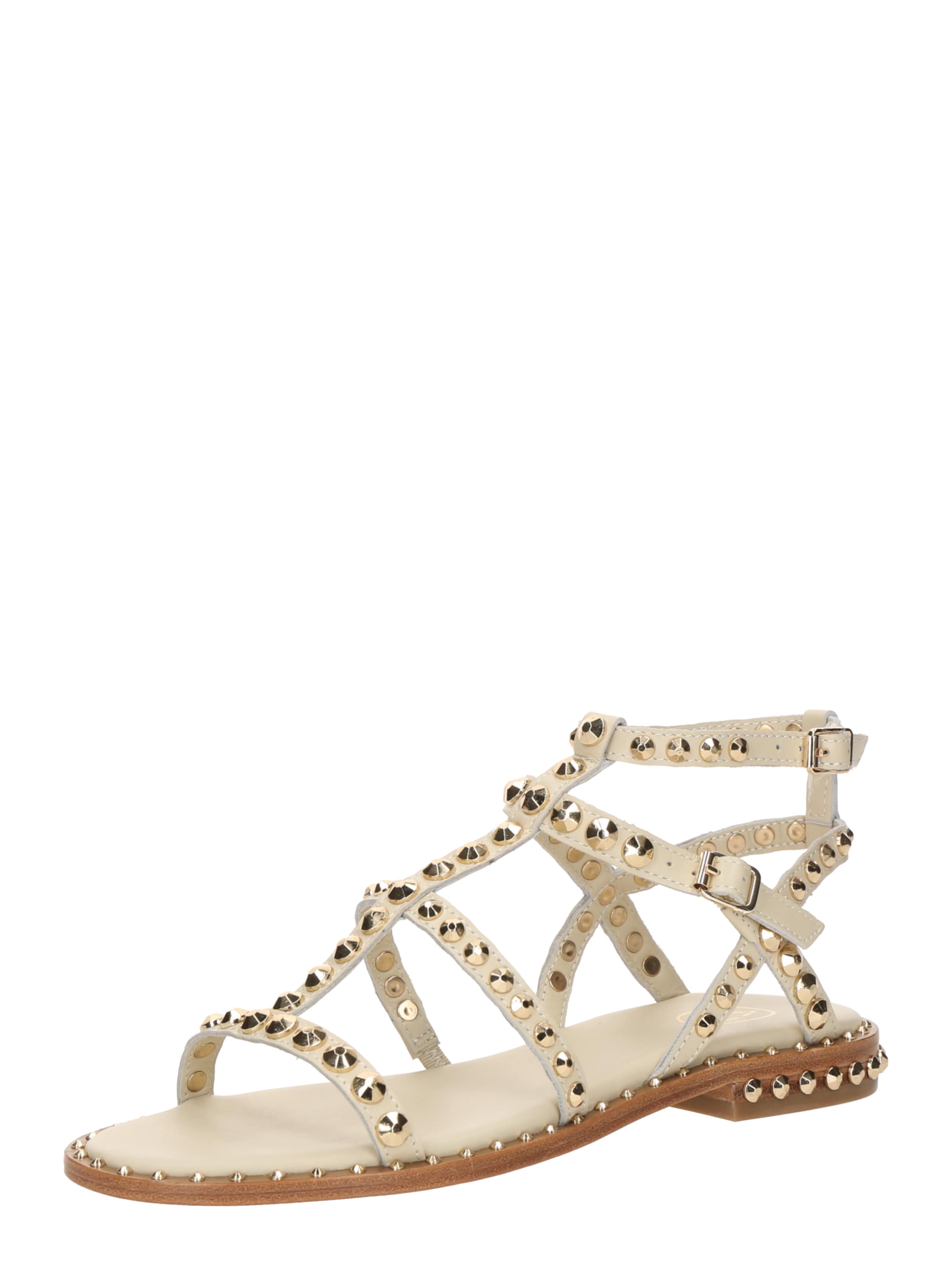 Sandale 'S25-PRECIOUS07' de la ASH pe bej: față