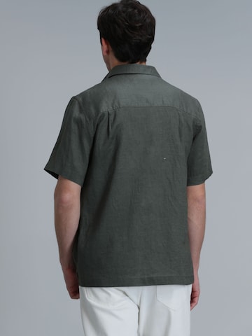 Fit confort Chemise 'Bert' Lufian en vert